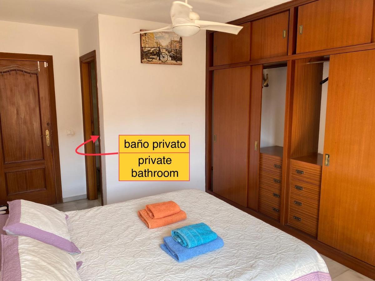 Malaga Centro Habitaciones Privada En Apartamento Compartidos Ngoại thất bức ảnh